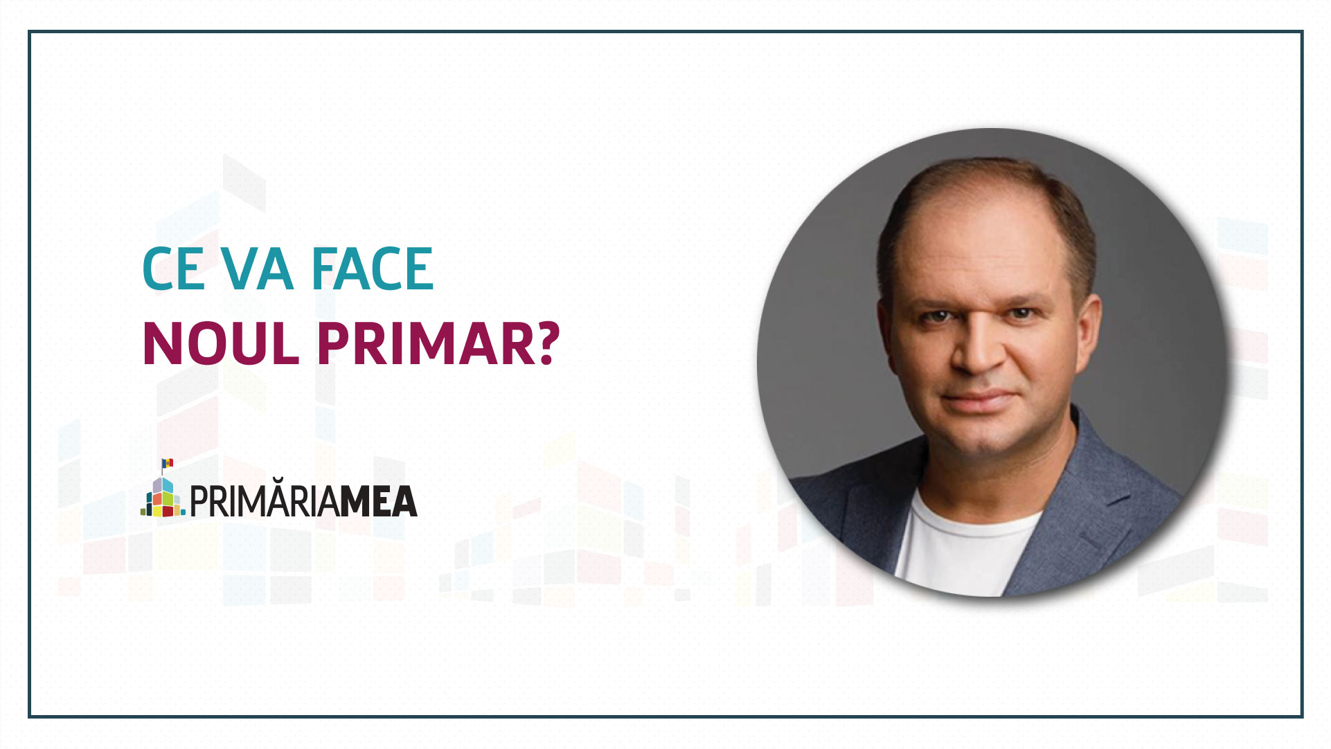 Ce promite primarul nou ales? Image